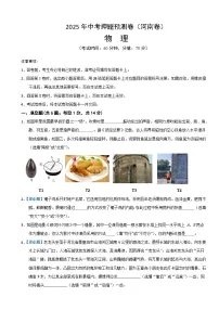 2025年中考押题预测卷：物理（河南卷）（考试版）