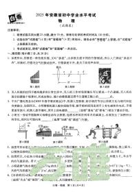 2025《万唯中考•安徽黑白卷》物理黑白卷含解析