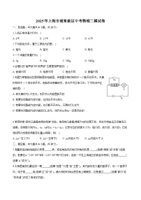 上海市浦东新区2025年中考 物理二模试卷（含解析）