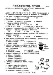 2025年吉林省长春市二道区九年级中考二模物理、化学试卷（中考模拟）