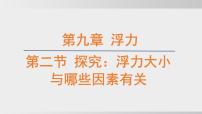 初中物理沪科版（五四制）(2024)八年级下册（2024）第1节 浮力课文内容课件ppt