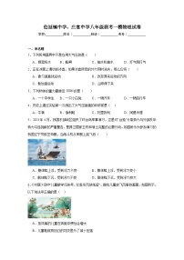 2025年河北省邯郸市武安市伯延镇中学、庄宴中学联考中考一模物理试题（中考模拟）