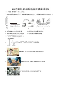 2025年黑龙江省哈尔滨市平房区中考物理二模试卷（中考模拟）