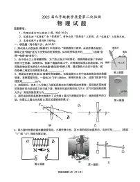 2025年安徽省合肥市庐江县中考二模物理试题（中考模拟）