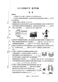 2025年河南省驻马店市驿城区中考三模物理试题（中考模拟）
