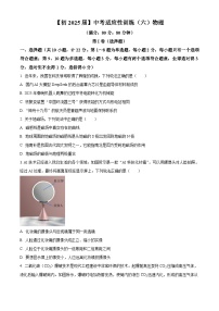 2025年陕西省西安国际港务区铁一中陆港初级中学中考六模物理试题（中考模拟）