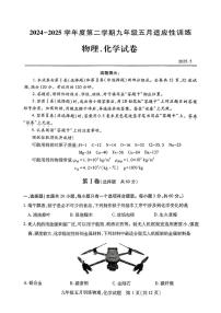 2025湖北武汉汉阳区中考模拟五调理物理化学试卷