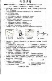2025年江苏省连云港市开发区中考物理二模试题（中考模拟 ）