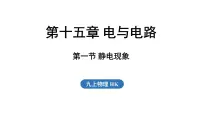 沪科版（2024）九年级全册（2024）第十五章 电与电路第一节 静电现象教学演示ppt课件