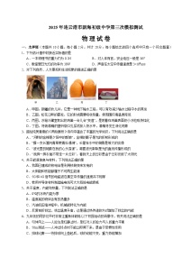 2025年江苏省连云港市新海初级中学中考物理三模试卷（中考模拟）(001)