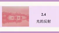 物理光的反射背景图课件ppt
