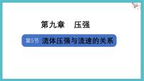 初中物理人教版（2024）八年级下册（2024）流体压强与流速的关系备课ppt课件