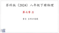 初中物理苏科版（2024）八年级下册（2024）力的示意图教课内容ppt课件