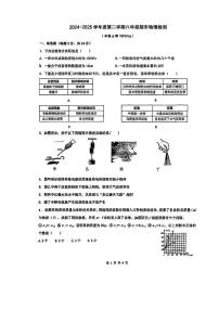 江苏省南京市秦淮区2024-2025学年八年级下学期期末物理试卷
