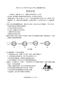 2024年辽宁省丹东市中考一模物理试题