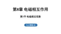 物理九年级全一册（2024）第1节 电磁感应现象课堂教学ppt课件