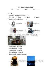 2025年北京市中考物理试题（无答案）