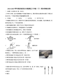 2024-2025学年陕西省西安市莲湖区八年级（下）期末物理试卷