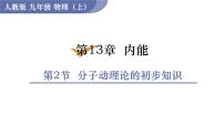 初中物理人教版（2024）九年级全册（2024）第2节 分子动理论的初步知识备课课件ppt