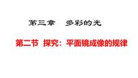 沪科版（2024）探究：平面镜成像的特点集体备课ppt课件