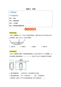 专题08 压强-2025年中考物理真题分类汇编（全国通用）