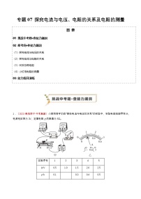 初中物理2024中考复习提升能力练习