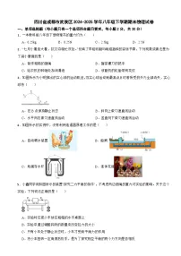 四川省成都市武侯区2024-2025学年八年级下学期期末物理试卷