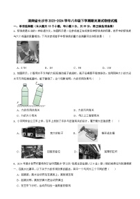 湖南省长沙市2023-2024学年八年级下学期期末测试物理试题