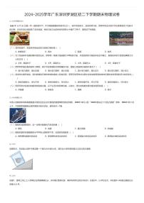 2024~2025学年广东深圳罗湖区初二下学期期末物理试卷（有答案解析）