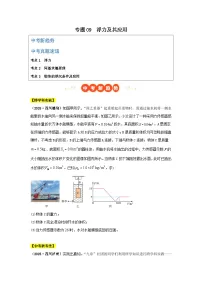 2025年中考物理真题分类汇编：专题09 浮力及其应用（全国通用）（第01期）（原卷版）