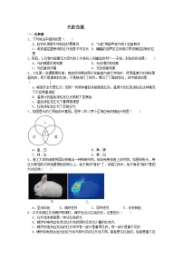 初中物理鲁教版（五四学制）（2024）八年级上册（2024）光的色散随堂练习题