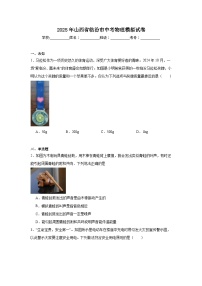 2025年山西省临汾市中考物理模拟试卷（无答案）