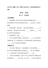 初中光的反射巩固练习