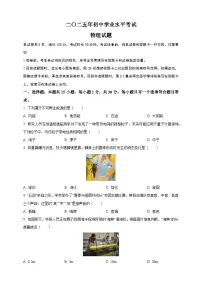 2025年山东省中考物理真题（含解析）