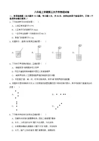 广西南宁市2025年八年级上学期第三次月考物理试卷附答案
