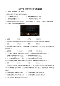 2025年四川省阿坝州中考物理试卷(含详细答案解析)