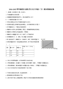 2024-2025学年黑龙江省牡丹江市八年级（下）期末物理试卷-自定义类型