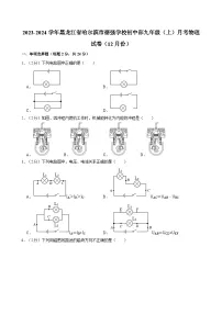 黑龙江省哈尔滨市德强学校初中部2023-2024学年九年级上学期月考物理试卷（12月份）