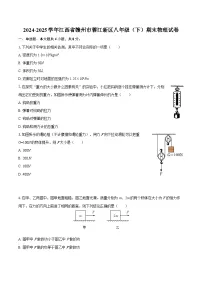 2024-2025学年江西省赣州市蓉江新区八年级（下）期末物理试卷-自定义类型