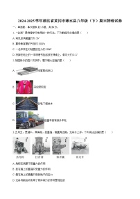 2024-2025学年湖北省黄冈市浠水县八年级（下）期末物理试卷-自定义类型