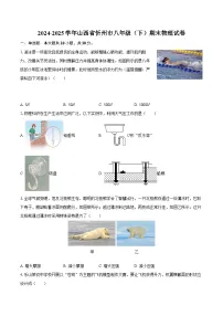 2024-2025学年山西省忻州市八年级（下）期末物理试卷-自定义类型
