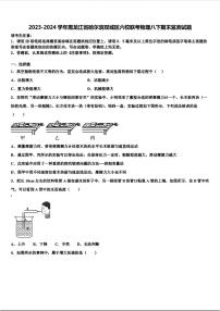 黑龙江省哈尔滨双城区六校联考2023-2024学年八年级下学期期末物理试题