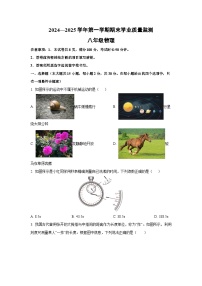 河北省承德市承德县2024-2025学年八年级上学期期末考试物理试卷