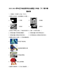 辽宁省沈阳市沈北新区2023-2024学年八年级下学期期中物理物理试卷