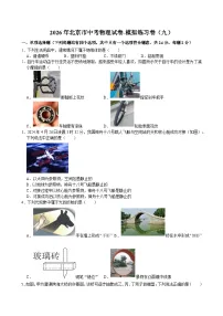 2026年北京市中考物理试卷-模拟练习卷（九）（含答案）