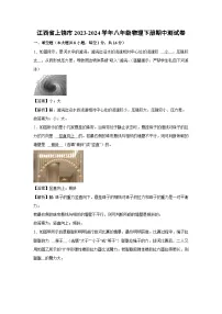 江西省上饶市2023-2024学年八年级下册期中测物理试卷