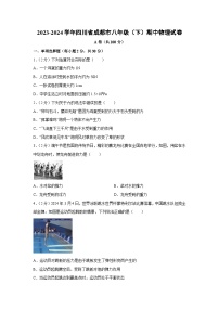 四川省成都市2023-2024学年八年级下学期期中物理试卷