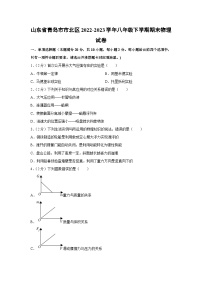 山东省青岛市市北区2022-2023学年八年级下学期期末物理（含解析）物理试卷