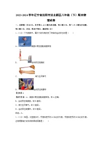 辽宁省沈阳市沈北新区2023-2024学年八年级下学期期末物理物理试卷