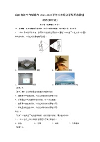 山东省济宁市邹城市2023-2024学年八年级上学期期末物理试卷